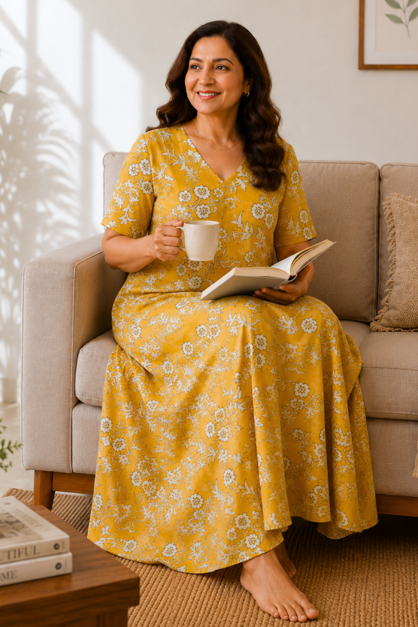 Sunshine Story Rayon Night Gown