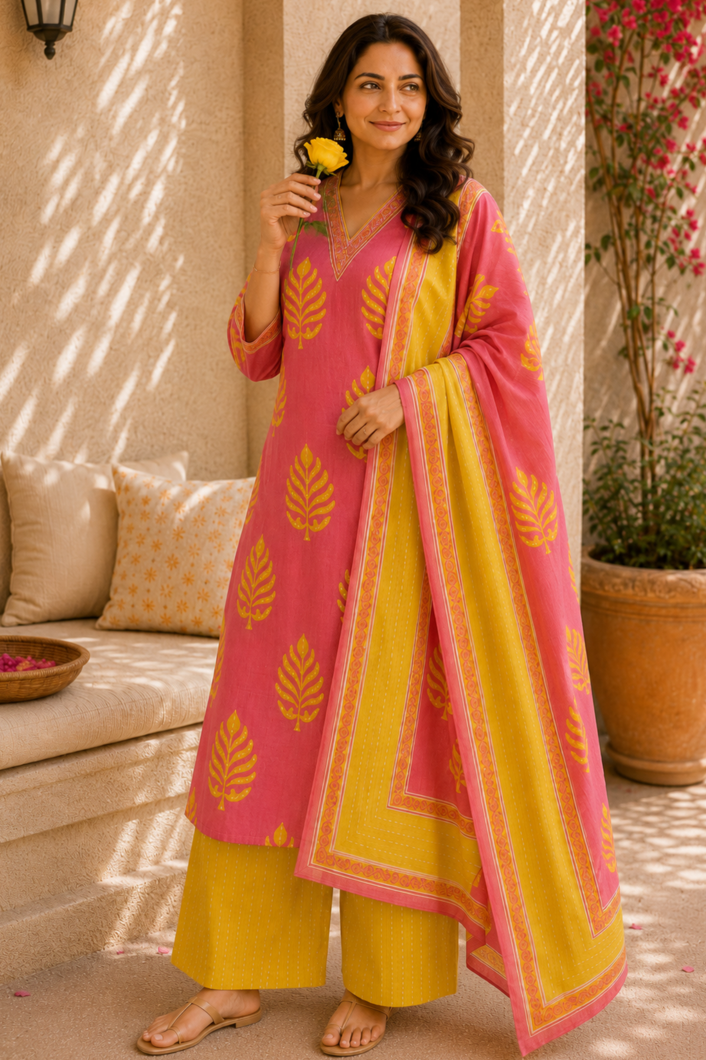 Summer Sorbet Cotton Suit Set