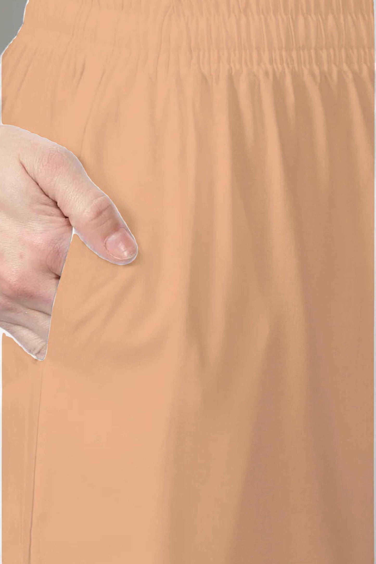 Apricot Rayon Kurti Pant