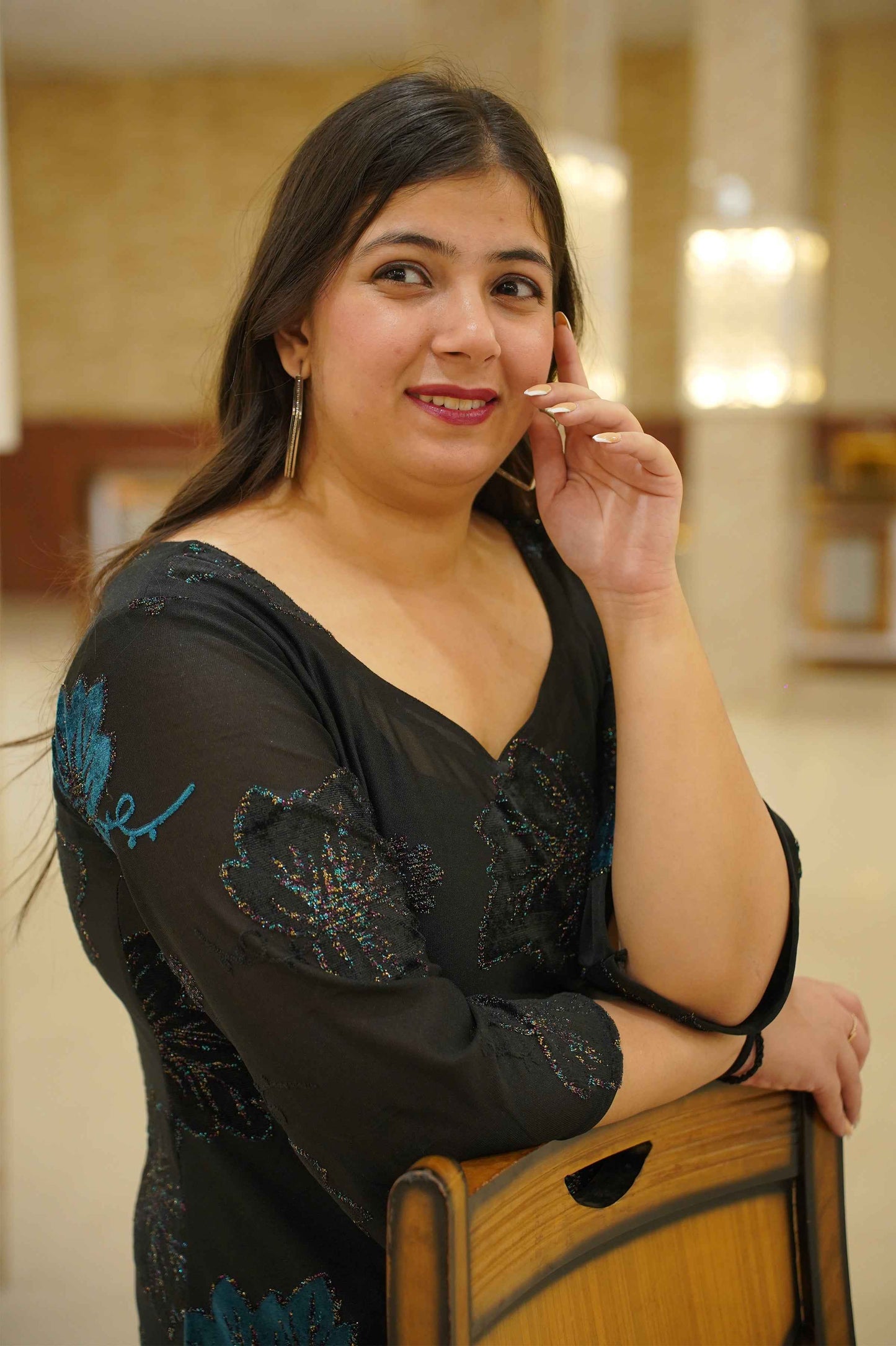 Emerald Ivy Glimmer Cocktail Dress