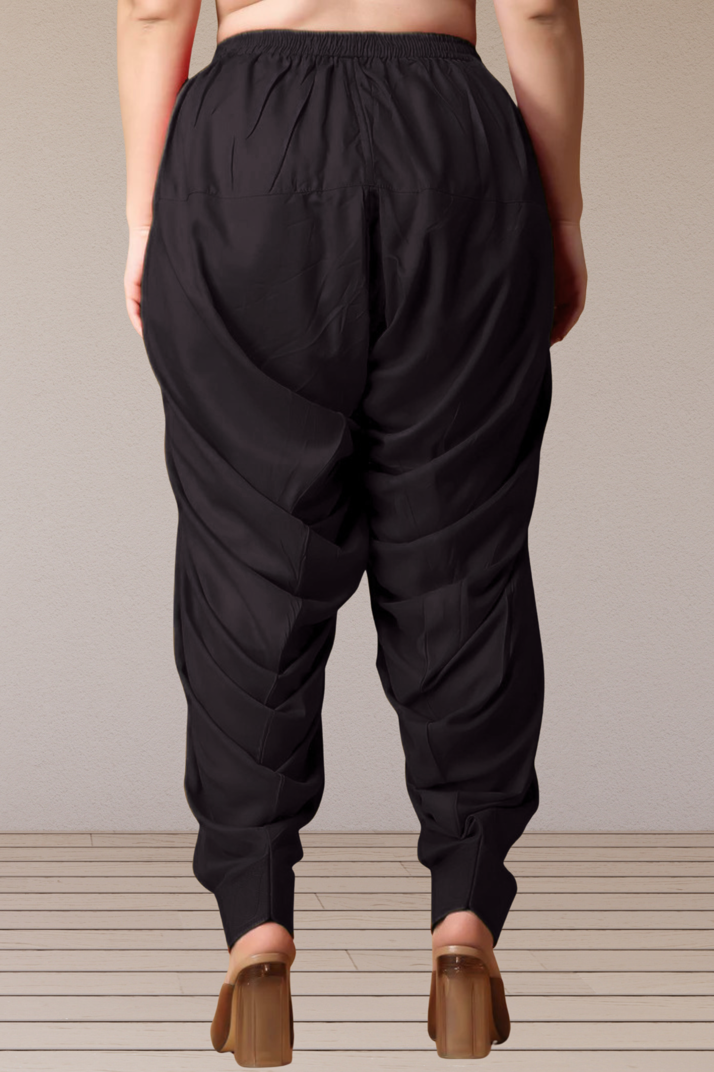 Black Rayon Patiala Salwar