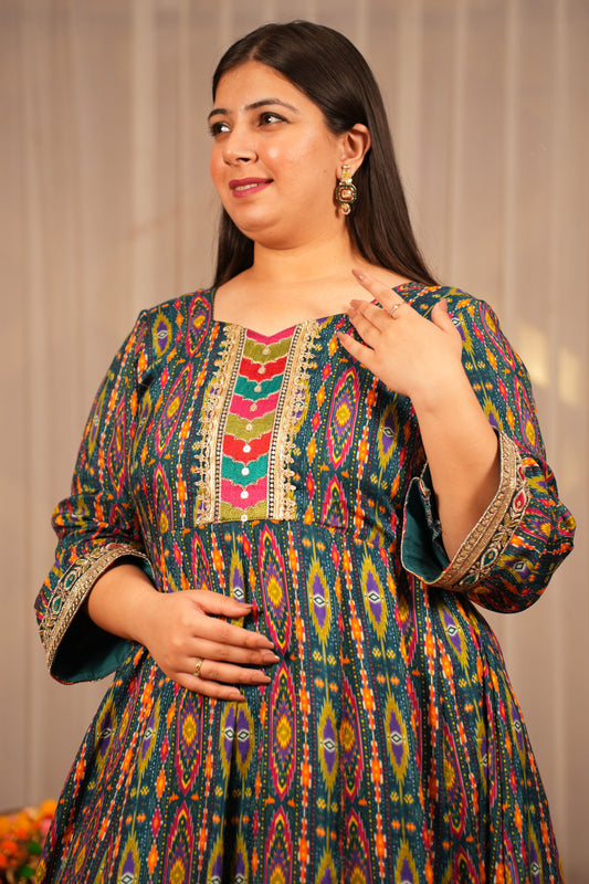 Neel Gulzar Fancy Anarkali Dress