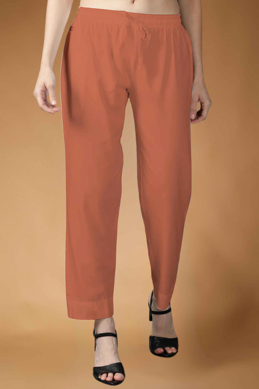 Brick Rayon Kurti Pant