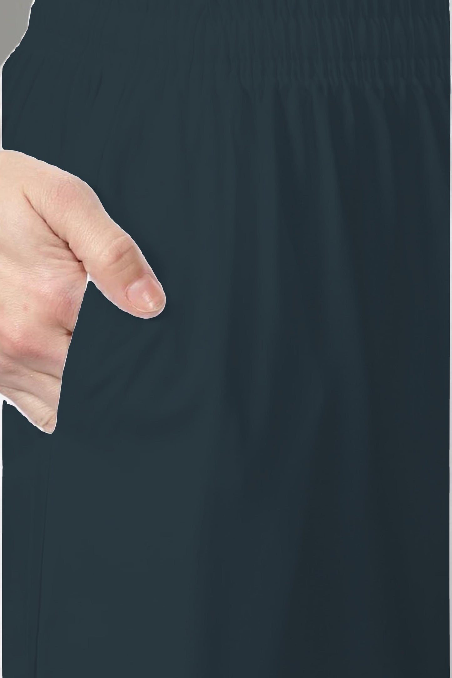 Dark Grey Rayon Kurti Pant