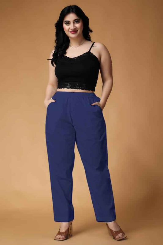 Indigo Cotton Kurti Pant