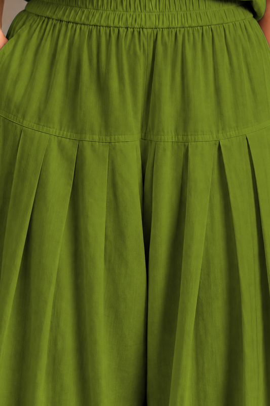 Light Green Rayon Farshi Salwar