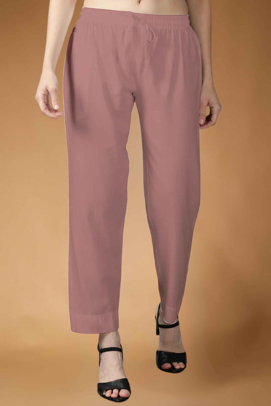 Light Onion Rayon Kurti Pant