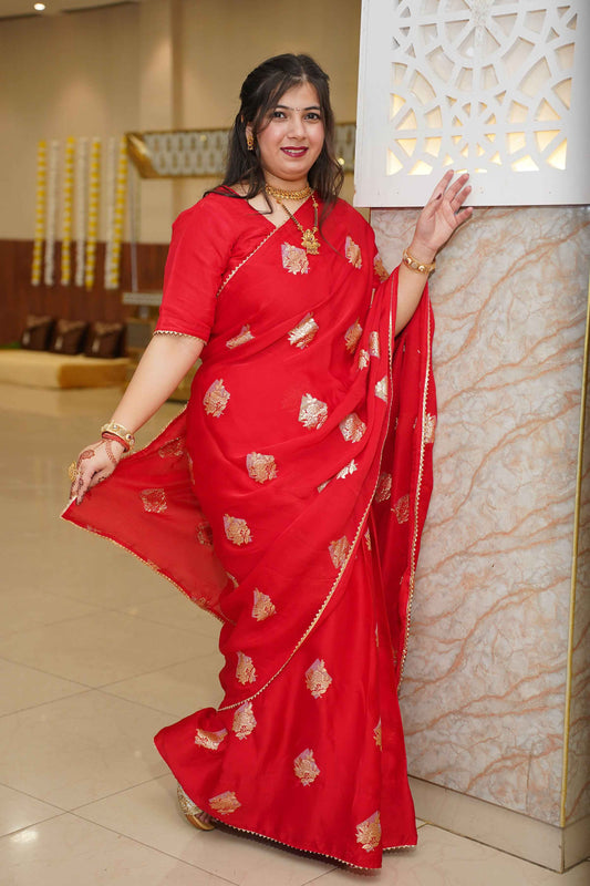 Manika Jacquard Silk Saree