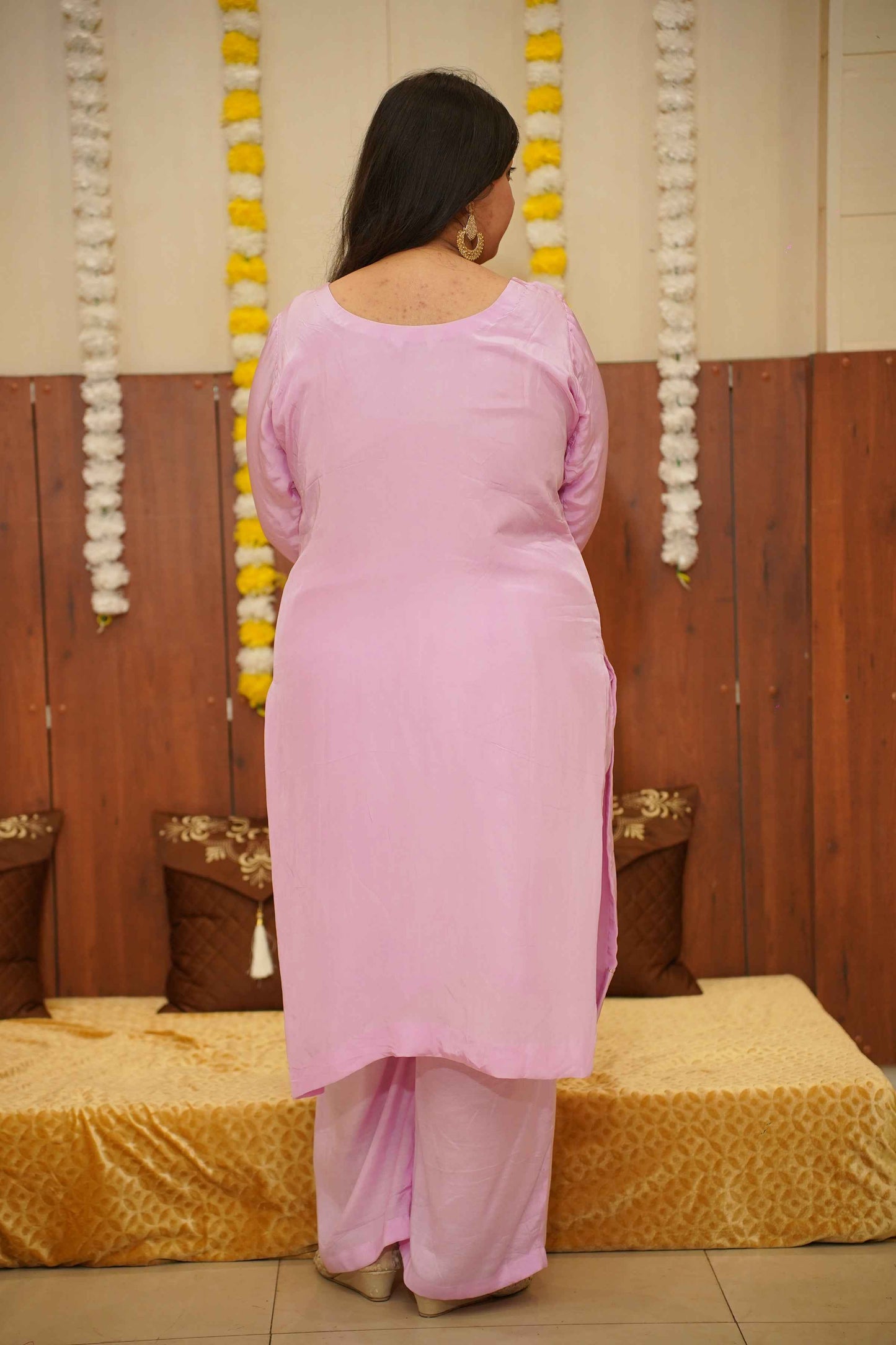 Opulent Pink Fancy Suit Set