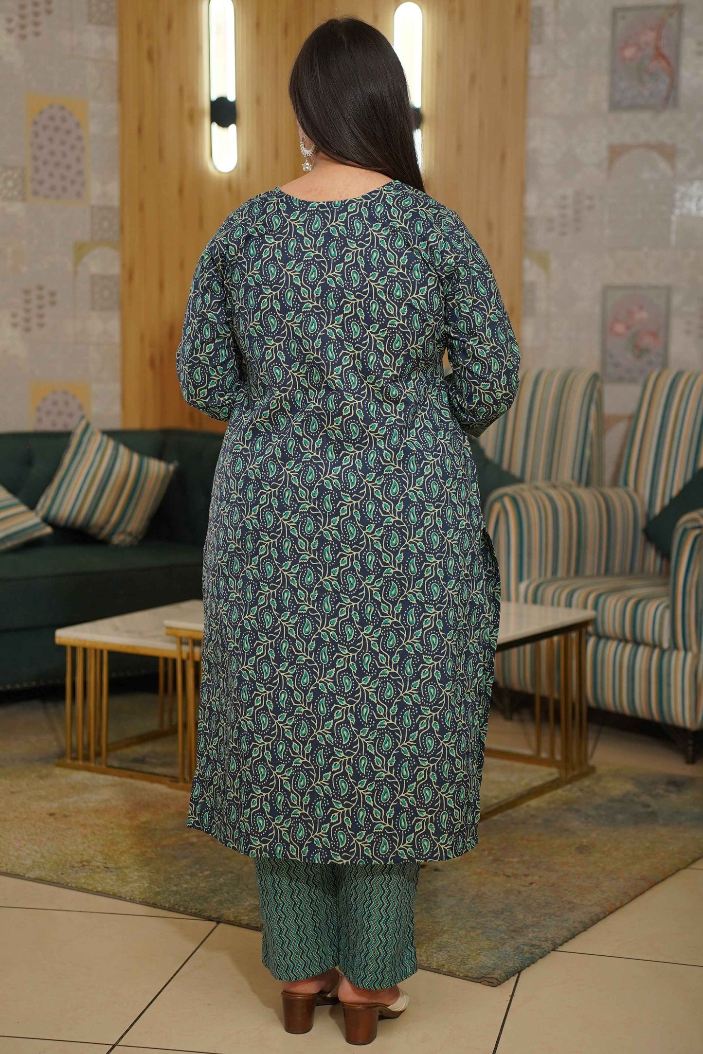 Peacock Bagh Printed Suit Set