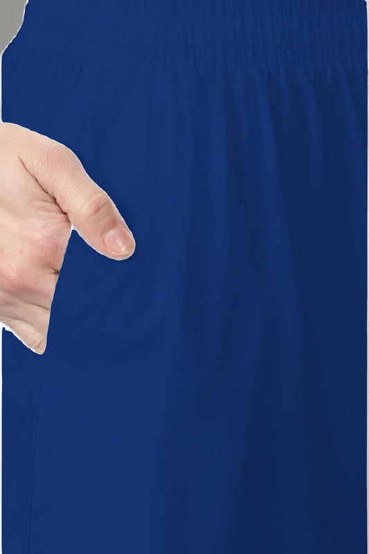 Royal Blue Rayon Kurti Pant