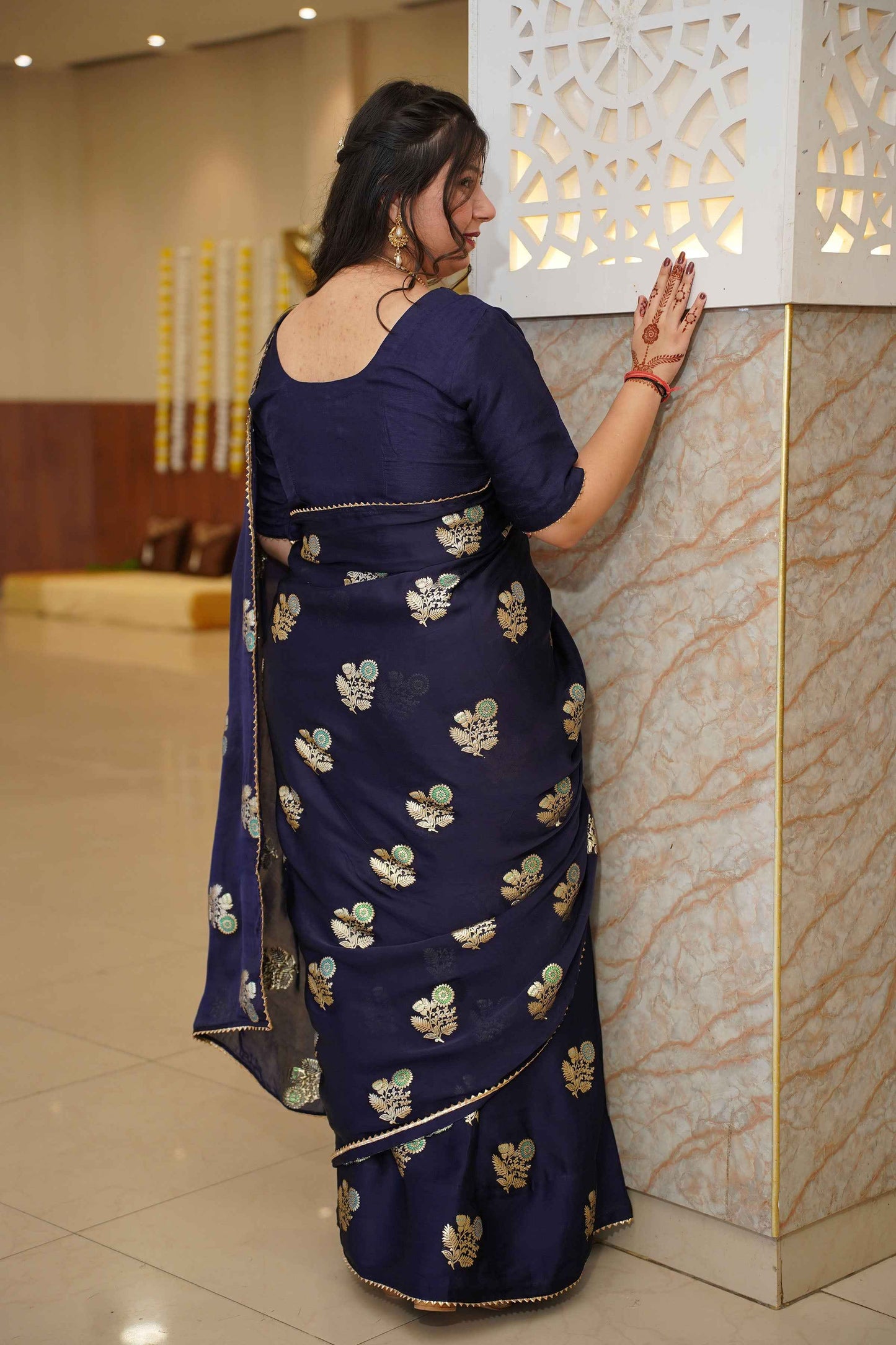 Saranya Jacquard Silk Saree