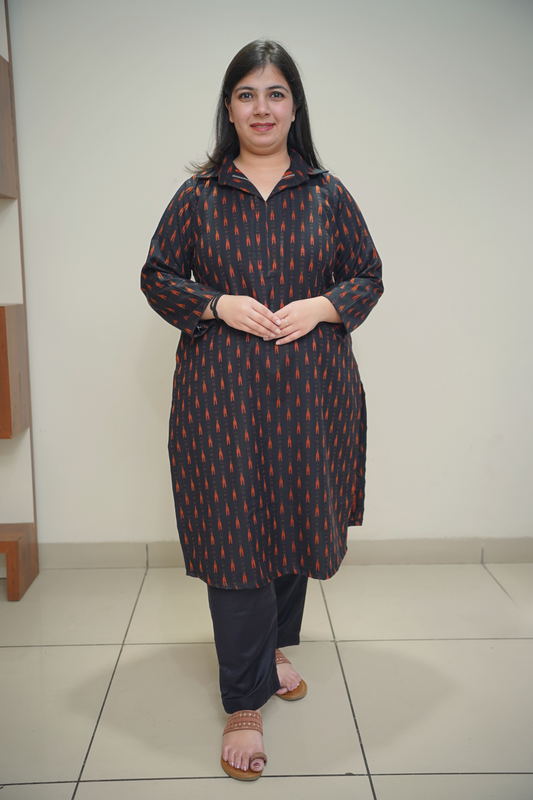 Shadow Spice Woollen Kurta