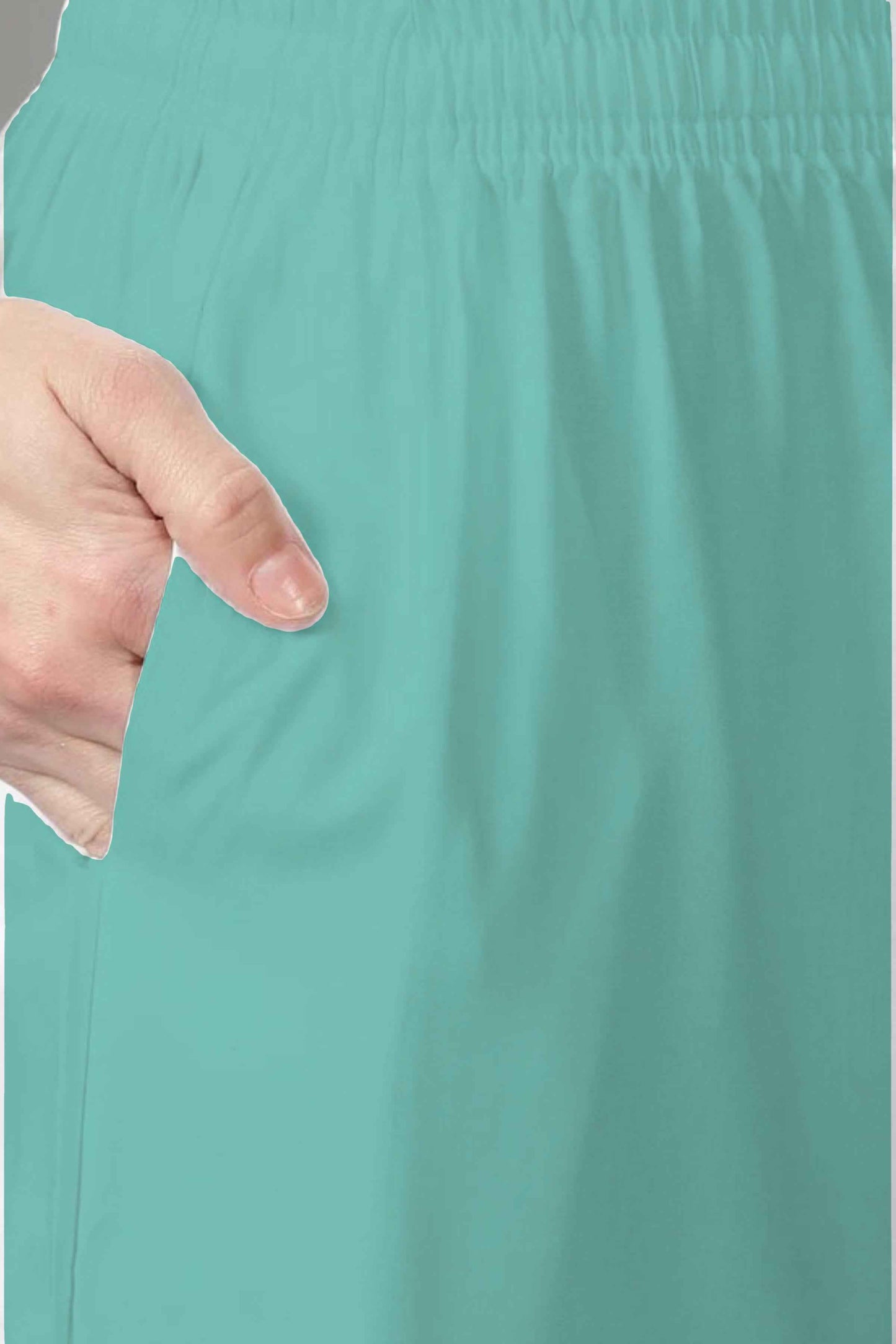 Sky Blue Rayon Kurti Pant