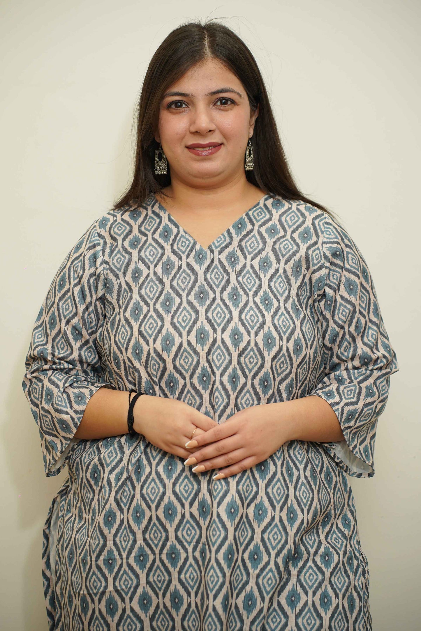 Smoky Geometry Co-ord Suit Set