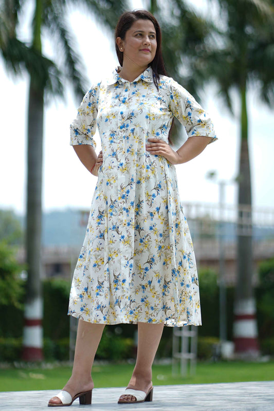 Shades of Summer Calf Dress