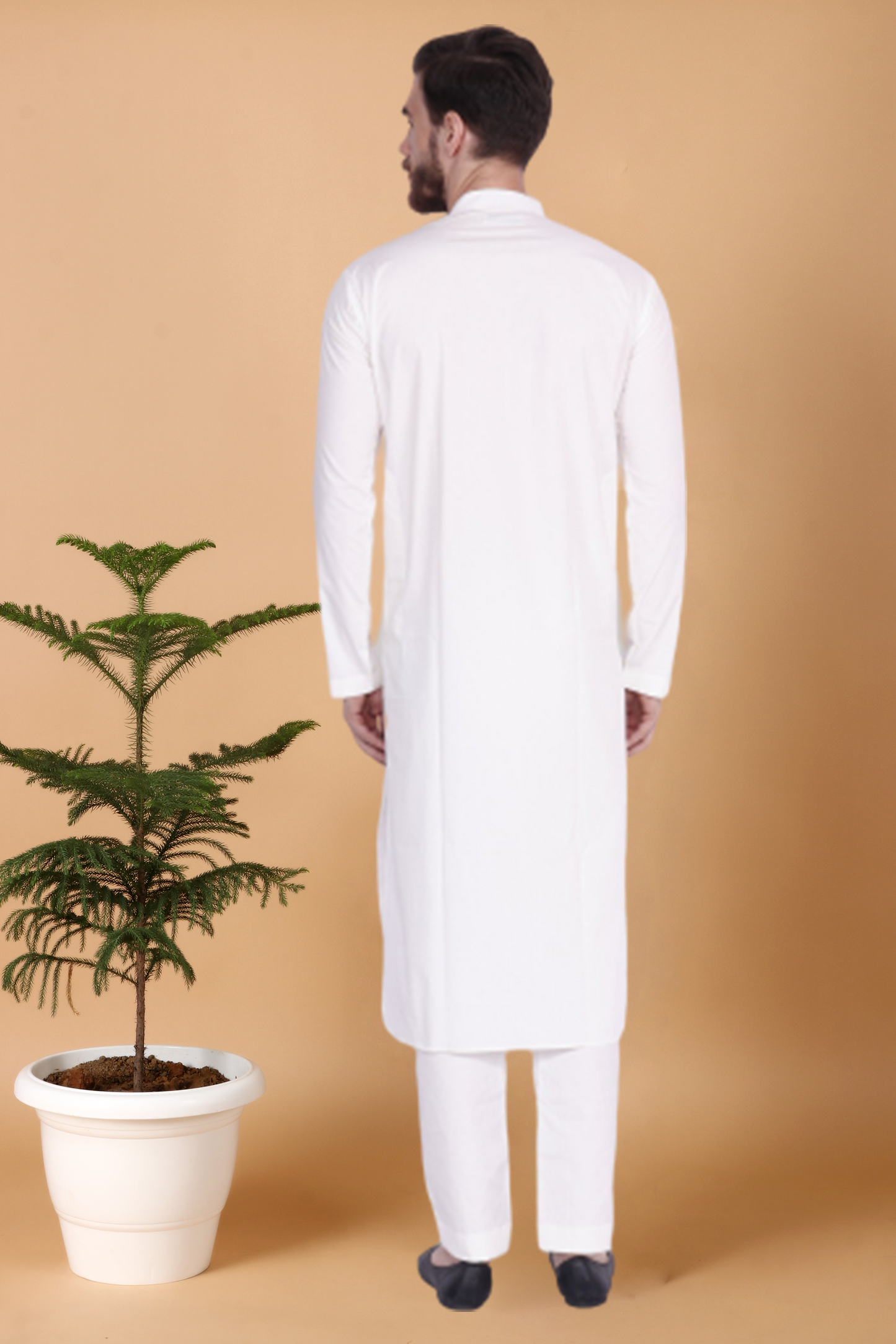 Buy Plus Size Minimal Magic Kurta Pajama At Apella | Sizes XS to 10 XL | India | Free Delivery | Customized