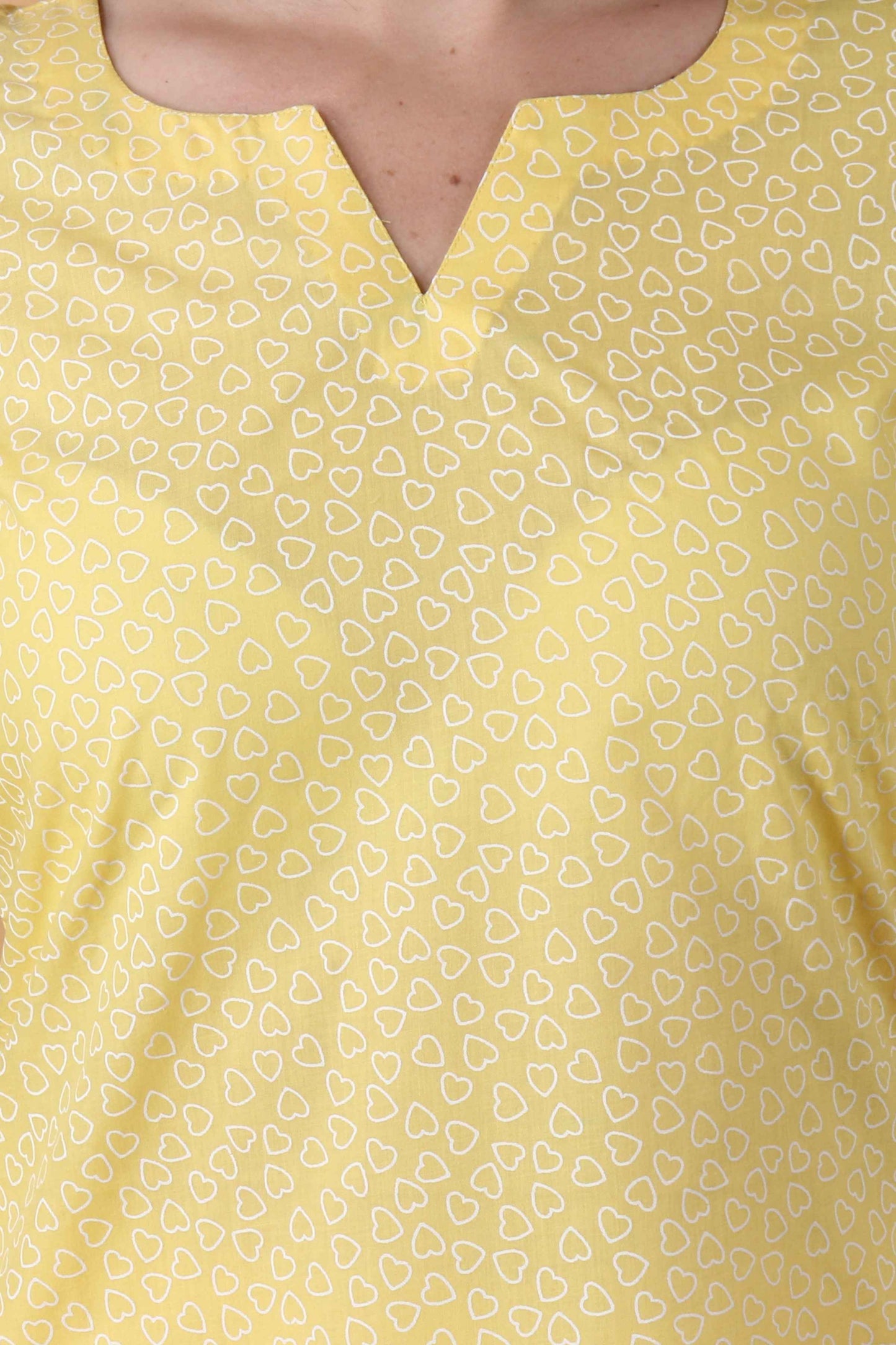 Buy Plus Size Lime Hearty Night Suit At Apella | Sizes XS to 10 XL | India | Free Delivery | Customized