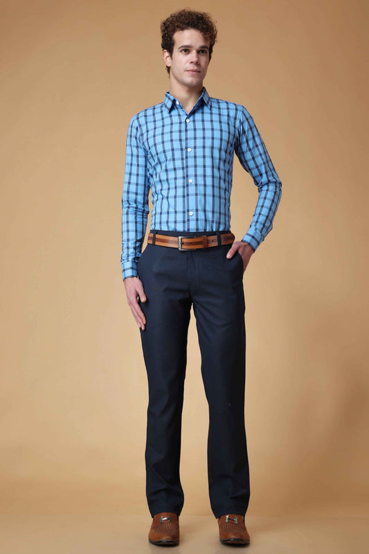 Buy Plus Size Musical Tones Checked Shirt At Apella | Sizes XS to 10 XL | India | Free Delivery | Customized