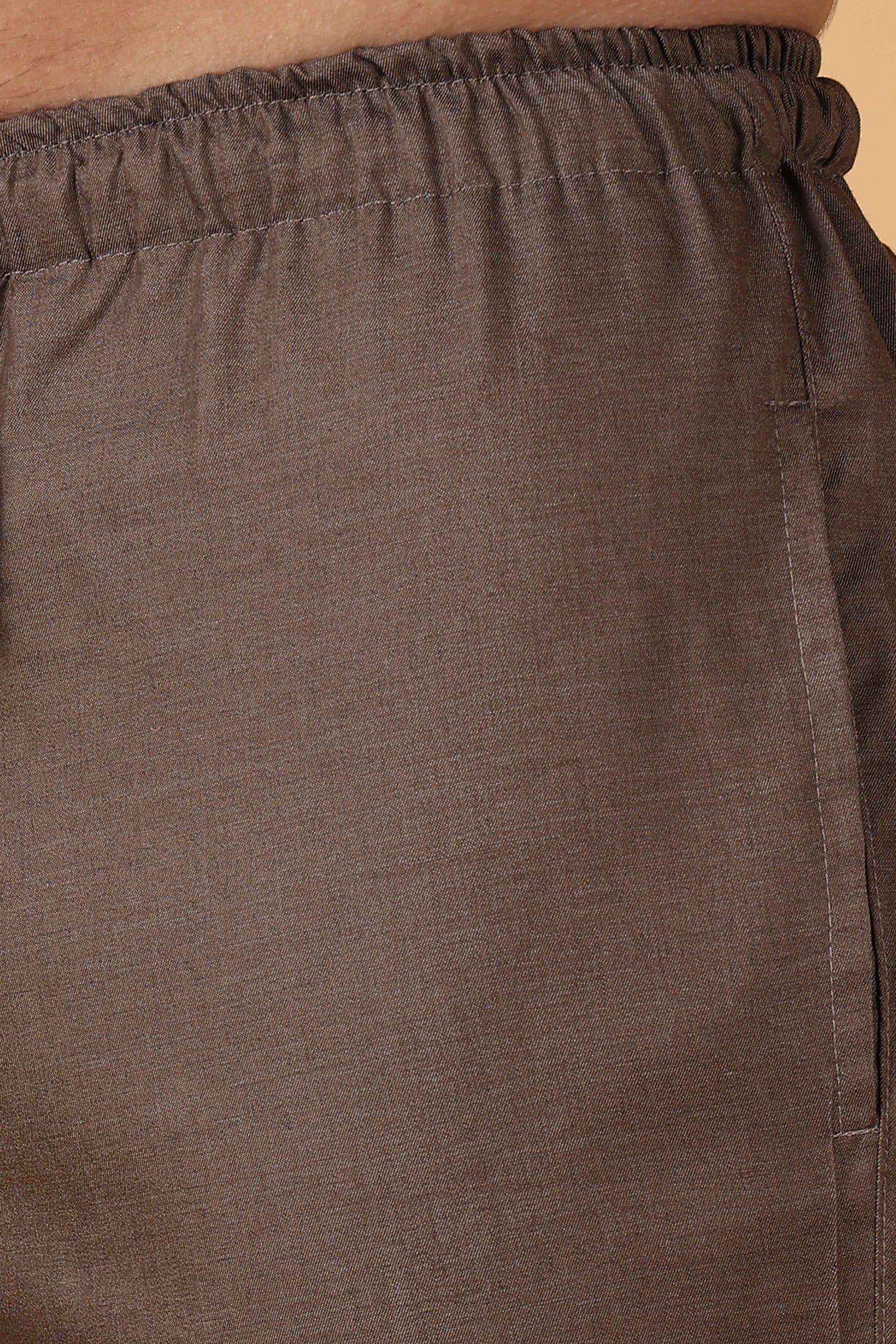 Buy Plus Size Metallic Brown Cotton Pajama Pant At Apella | Sizes XS to 10 XL | India | Free Delivery | Customized