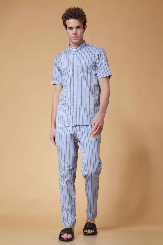 Buy Plus Size Gravel Grey Lounge Wear Set At Apella | Sizes XS to 10 XL | India | Free Delivery | Customized