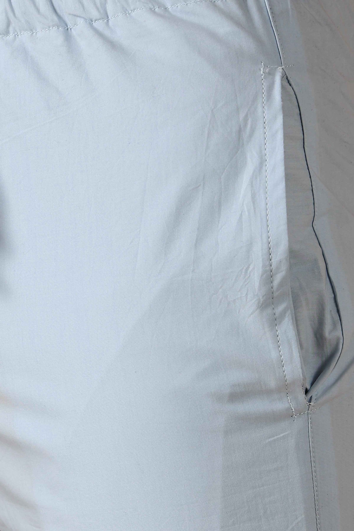 Buy Plus Size Powder Blue Cotton Pant Pajama At Apella | Sizes XS to 10 XL | India | Free Delivery | Customized