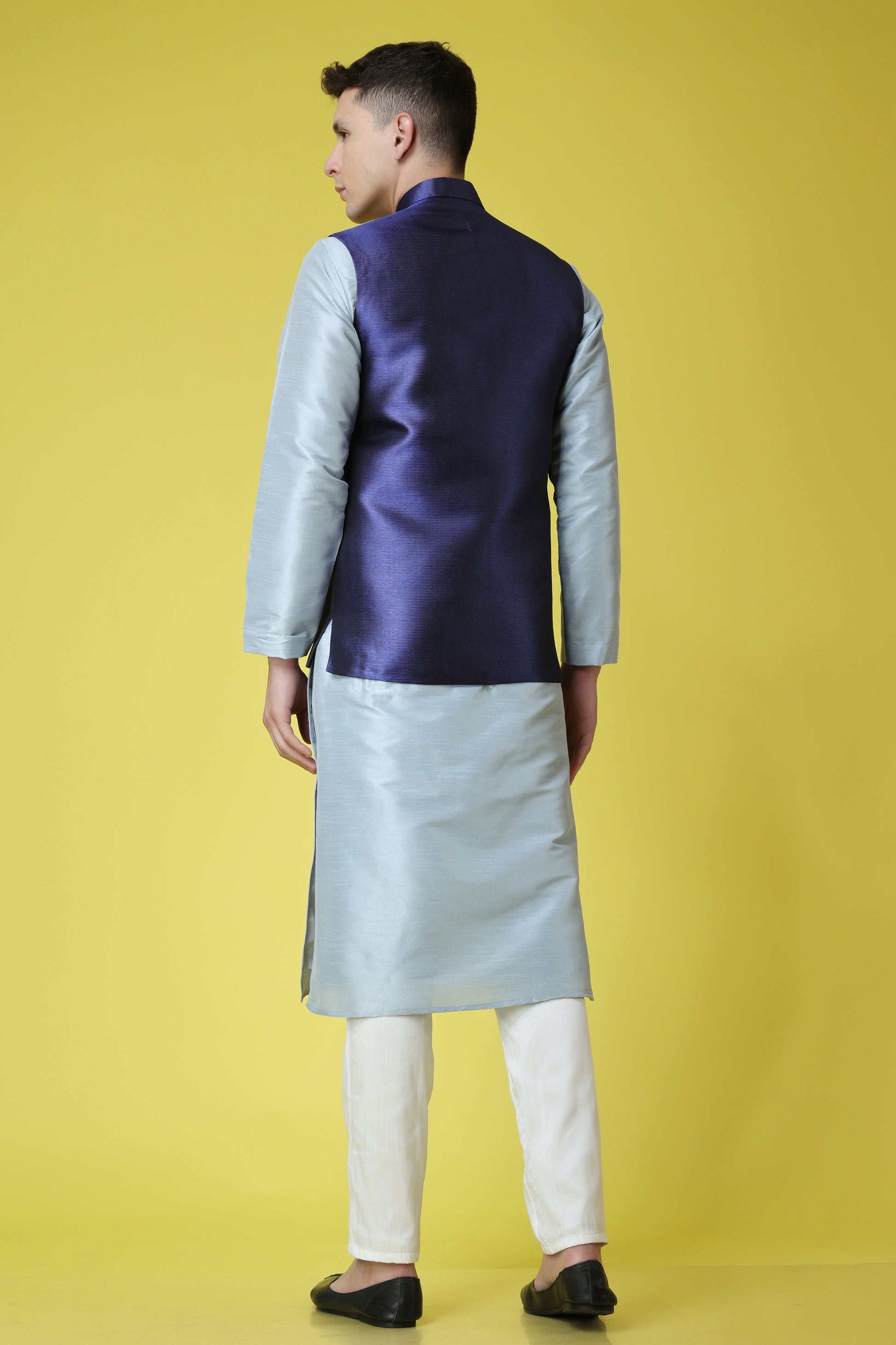 Kurta Pajama With Nehru Jacket