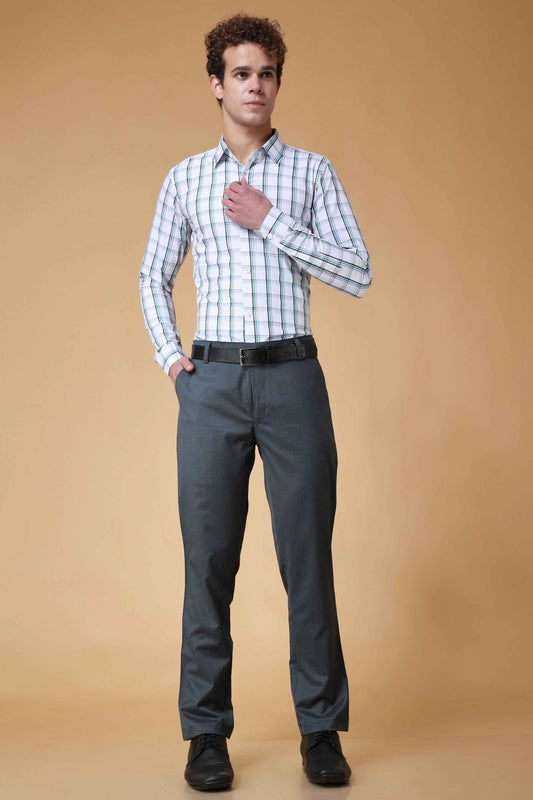 Buy Plus Size Alpine Checked Cotton Shirt At Apella | Sizes XS to 10 XL | India | Free Delivery | Customized