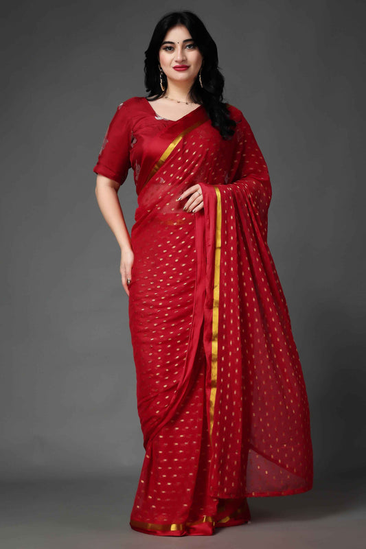 Buy Plus Size Mystical Maroon Silk Blouse At Apella | Sizes XS to 10 XL | India | Free Delivery | Customized