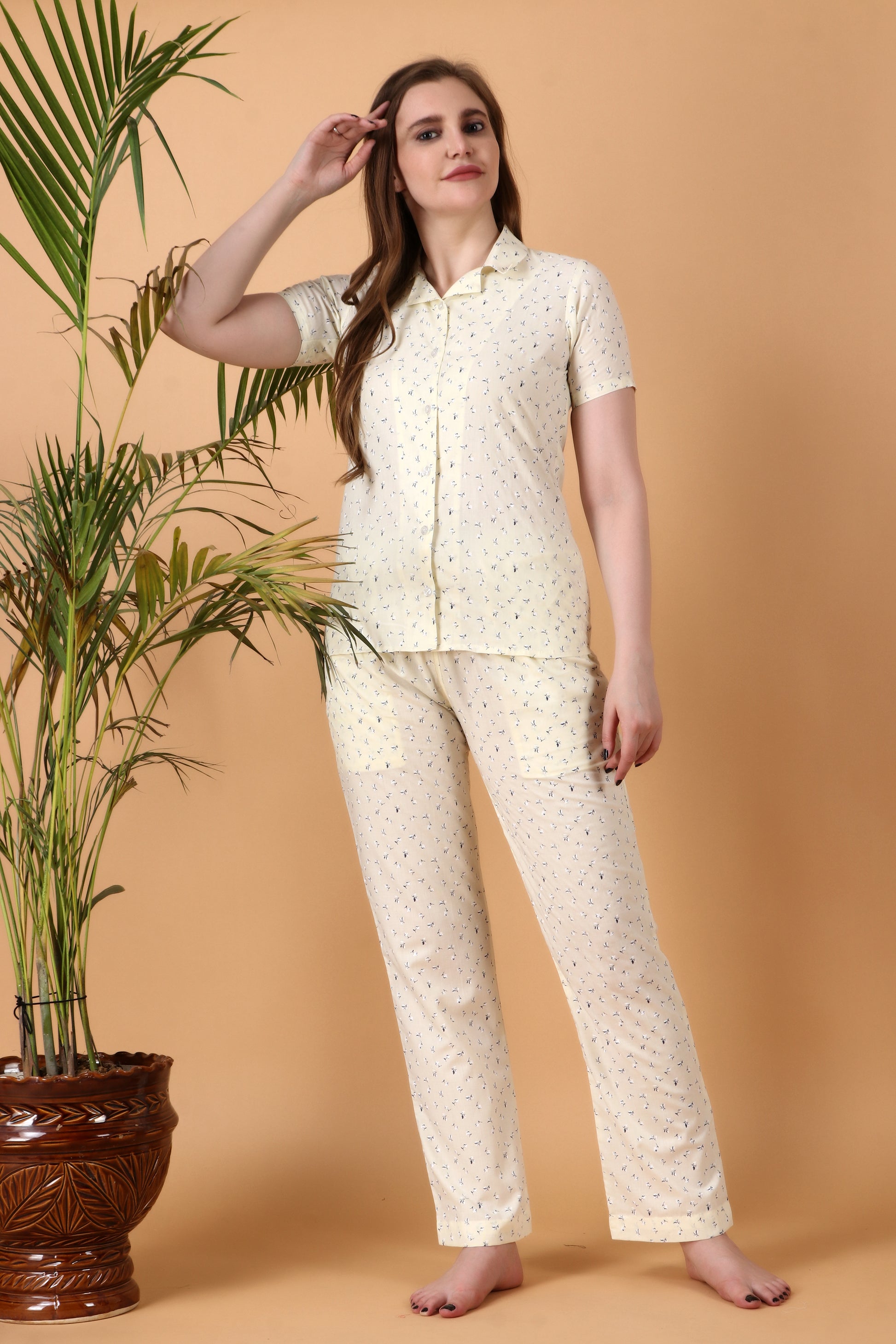Cotton Night Suit For Women