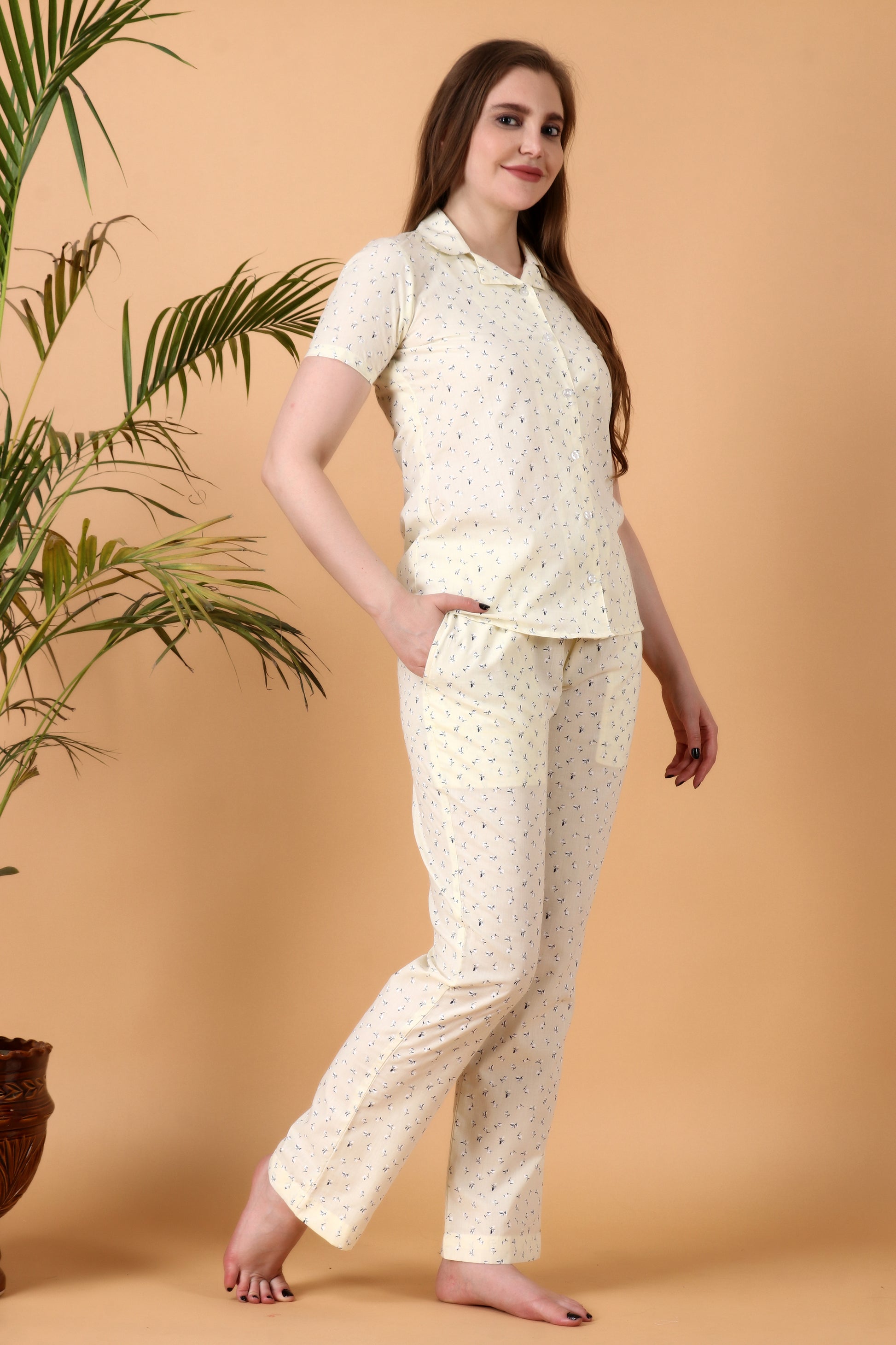 Cotton Night Suit For Women