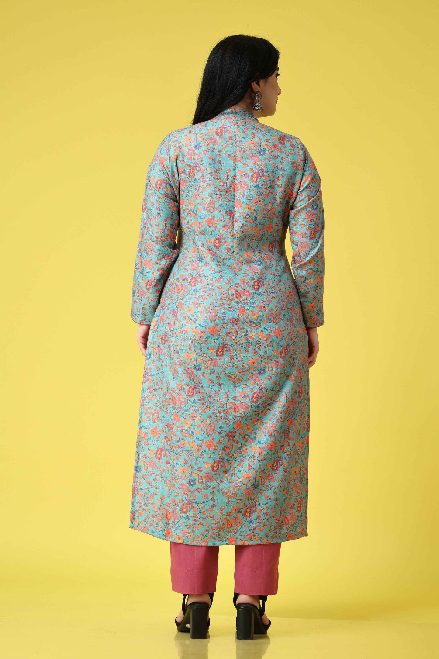 Buy Plus Size Easy Elegance Woollen Kurta Set At Apella | Sizes XS to 10 XL | India | Free Delivery | Customized