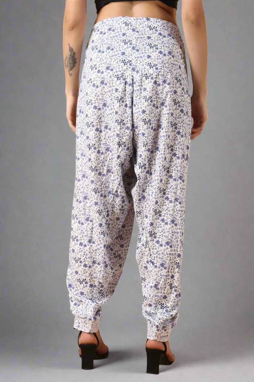 Buy Plus Size Forget-Me-Not Salwar At Apella | Sizes XS to 10 XL | India | Free Delivery | Customized