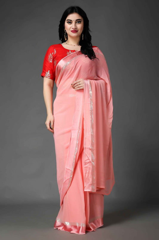 Buy Plus Size Festive Red Silk Blouse At Apella | Sizes XS to 10 XL | India | Free Delivery | Customized
