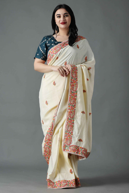 Buy Plus Size Peacock Green Silk Blouse At Apella | Sizes XS to 10 XL | India | Free Delivery | Customized