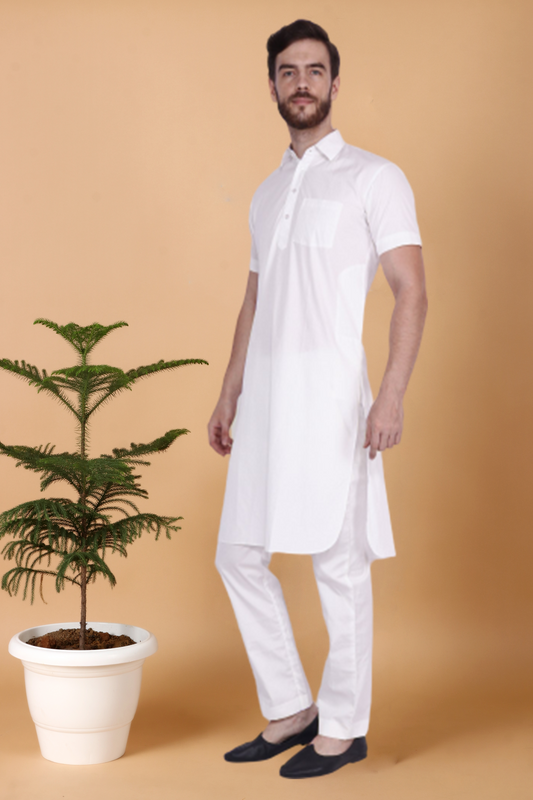 Buy Plus Size Easy Elegance Kurta Pajama At Apella | Sizes XS to 10 XL | India | Free Delivery | Customized