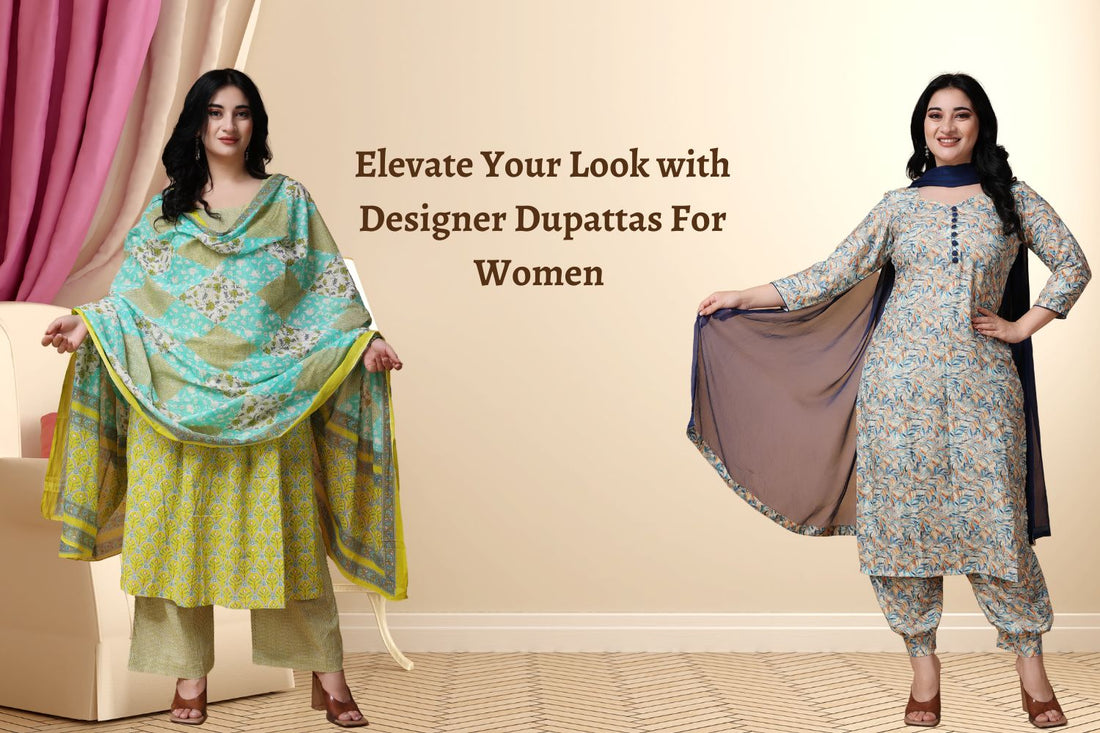 Elevate Your Look with Designer Dupattas For Women