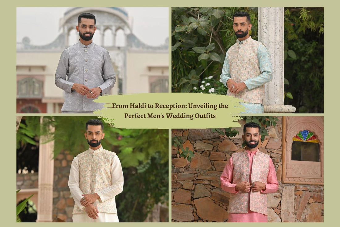 Sartorial Symphony: A Groom's Guide to 5 Striking Indian Wedding Outfits