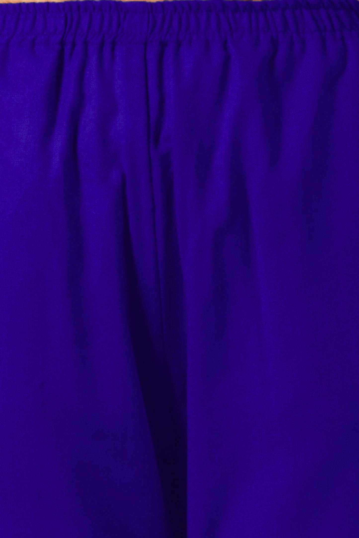 Royal Blue Woollen Pant Palazzo