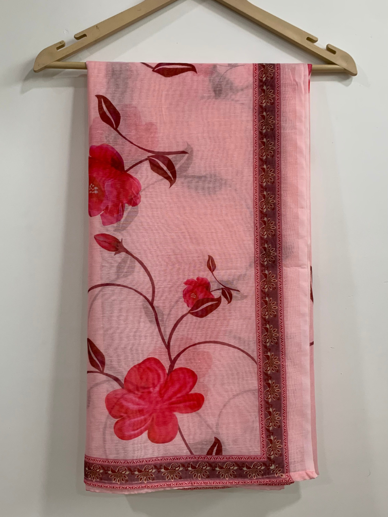 Blush Breeze Organza Dupatta