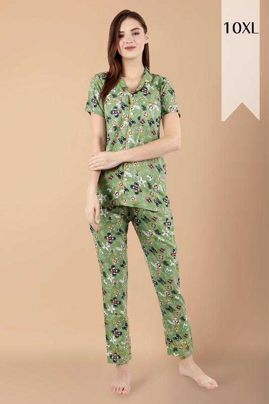 Basil Butterfly Night Suit