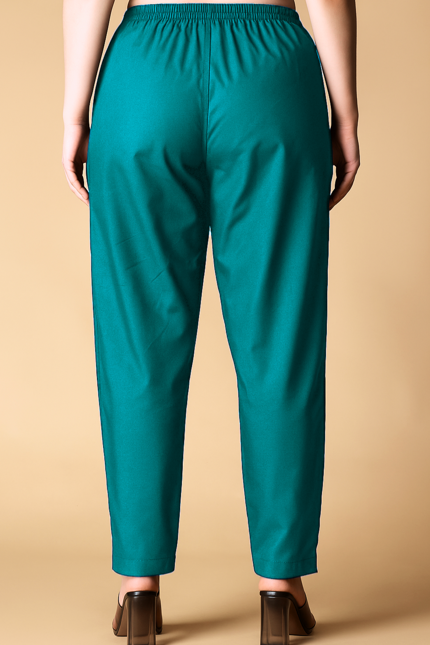 Sea Green Cotton Kurti Pant