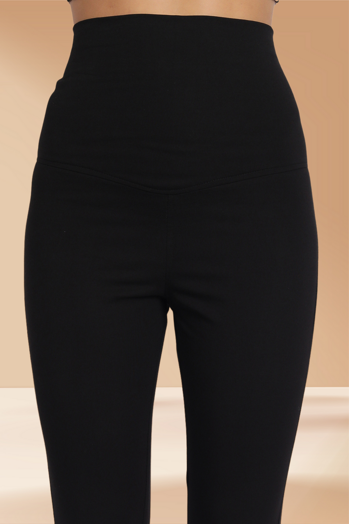 Buy Plus Size ​Black Tummy Tucker Jeggings At Apella | Sizes XS to 10 XL | India | Free Delivery | Customized