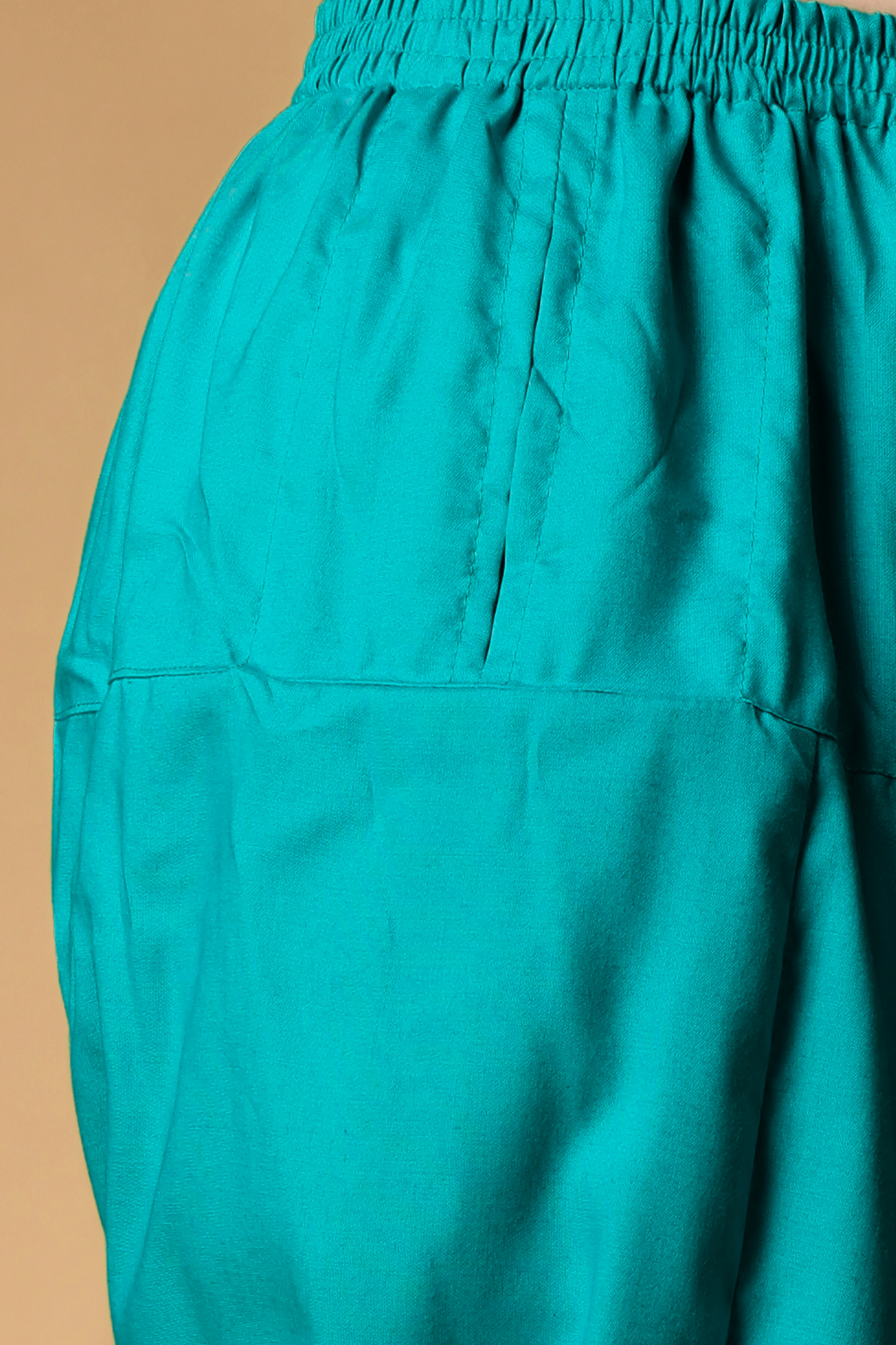 Firozi Rayon Pleated Salwar