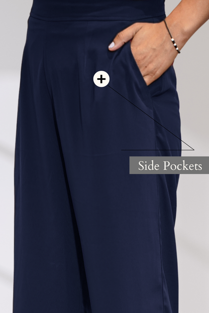 Blue All Day Flared Pants