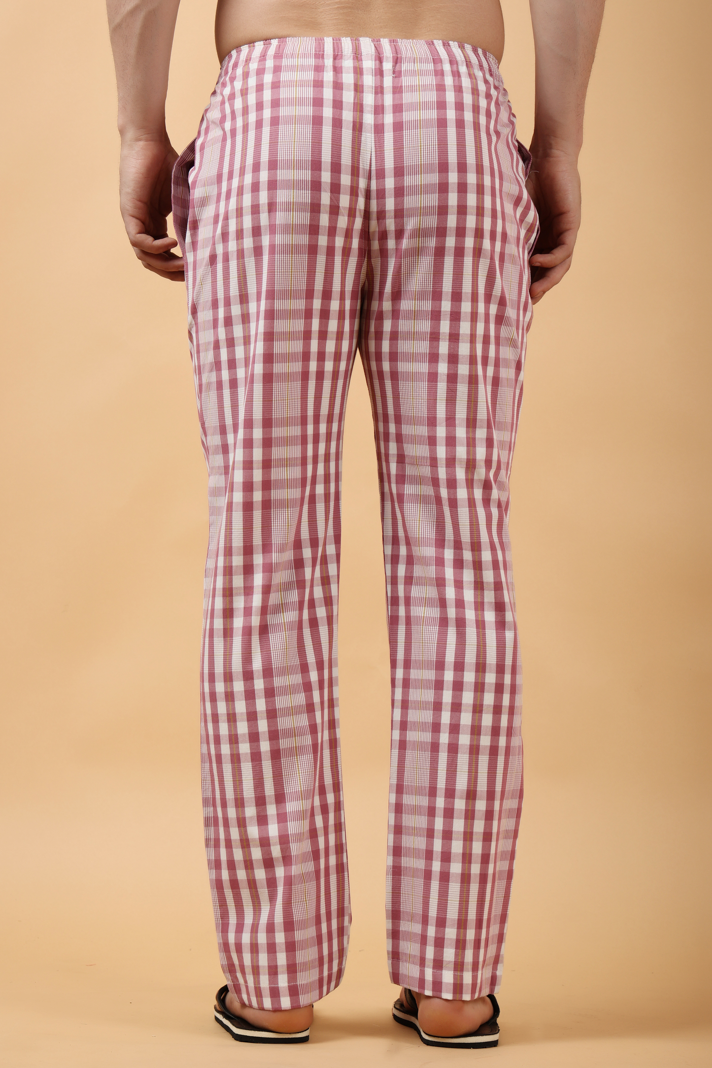 Onion Checked  Cotton Pant Pajama