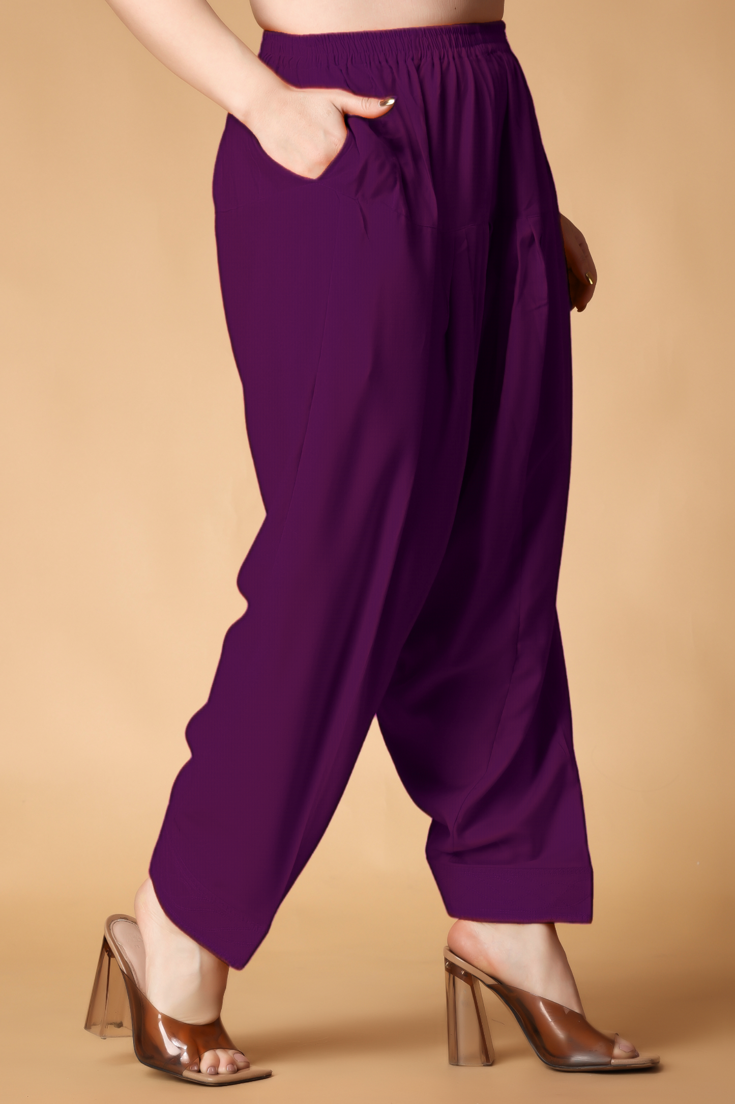 Buy Plus Size ​Straight Rayon Salwar Pants At Apella | Sizes XS to 10 XL | India | Free Delivery | Customized