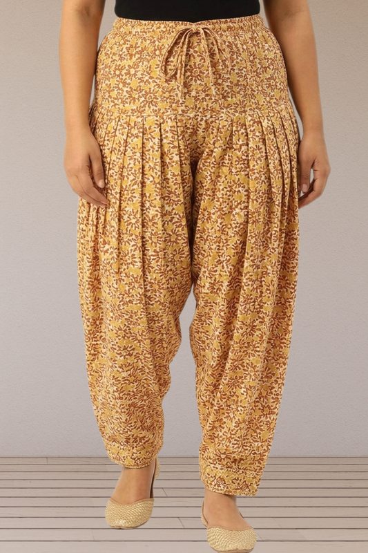 Amber Floral Cotton Printed Salwar
