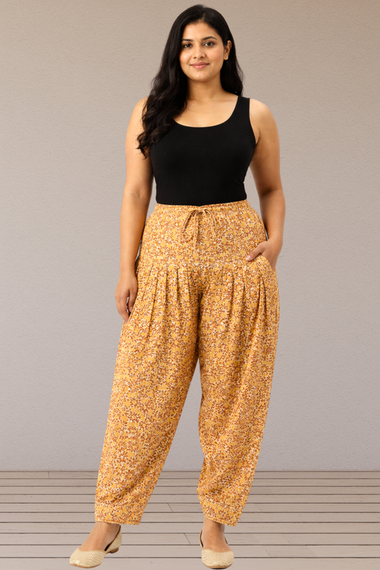 Amber Floral Cotton Printed Salwar