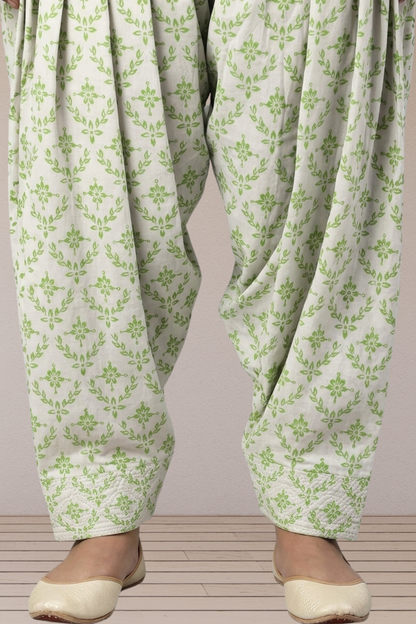 Hari Buti Printed Cotton Salwar